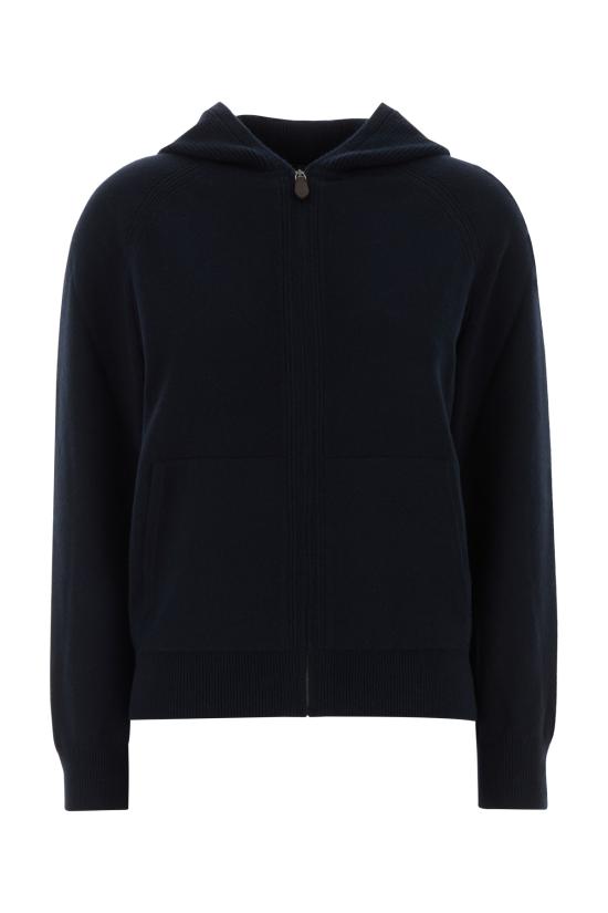 26SS 로로피아나 후드 티셔츠 FAP0176 W000 BLUE NAVY