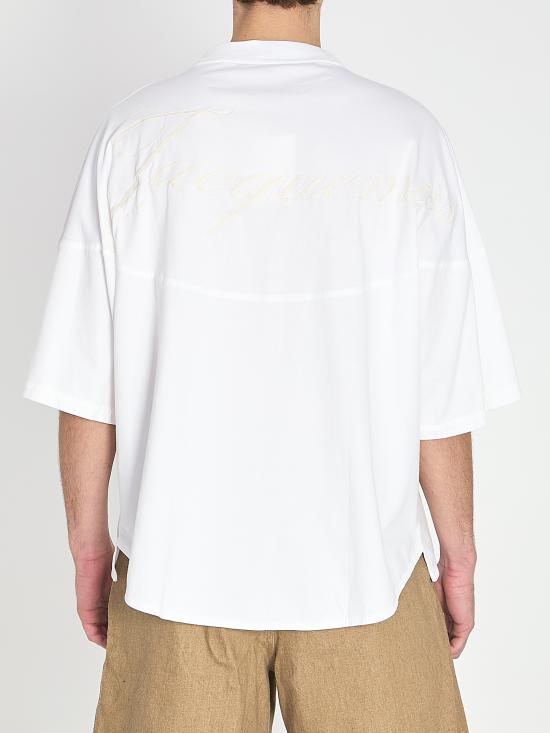 26SS 자크뮈스 반팔 티셔츠 TSM00610A WHITE - JACQUEMUS