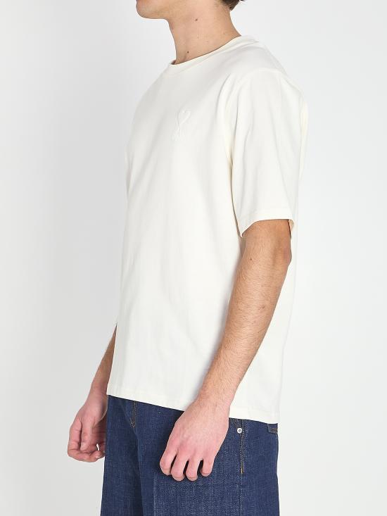 26SS 아미 반팔 티셔츠 UTS357 CREAM - AMI