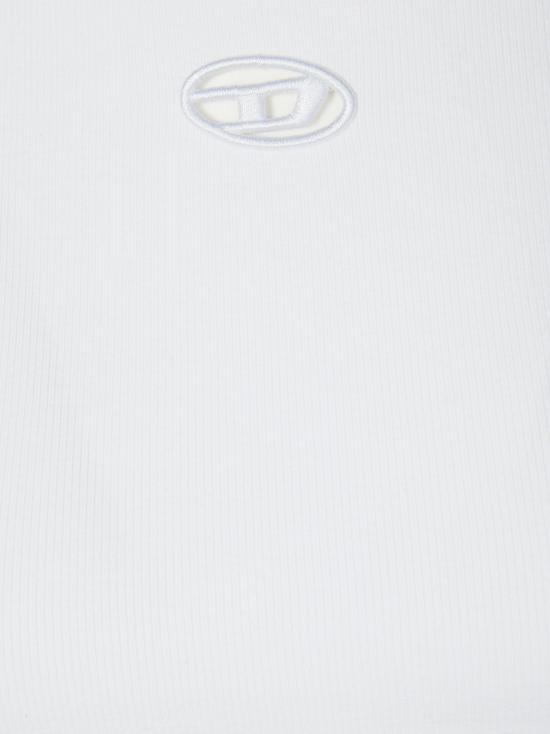 26SS 디젤 반팔 티셔츠 A211970EJAI 100 BIANCO - DIESEL