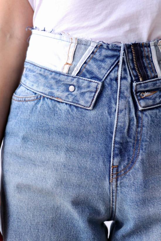  MM6 메종마르지엘라 데님 팬츠 Mm6 메종 마르지엘라 스트레이트 레그 진 - MM6 MAISON MARGIELA