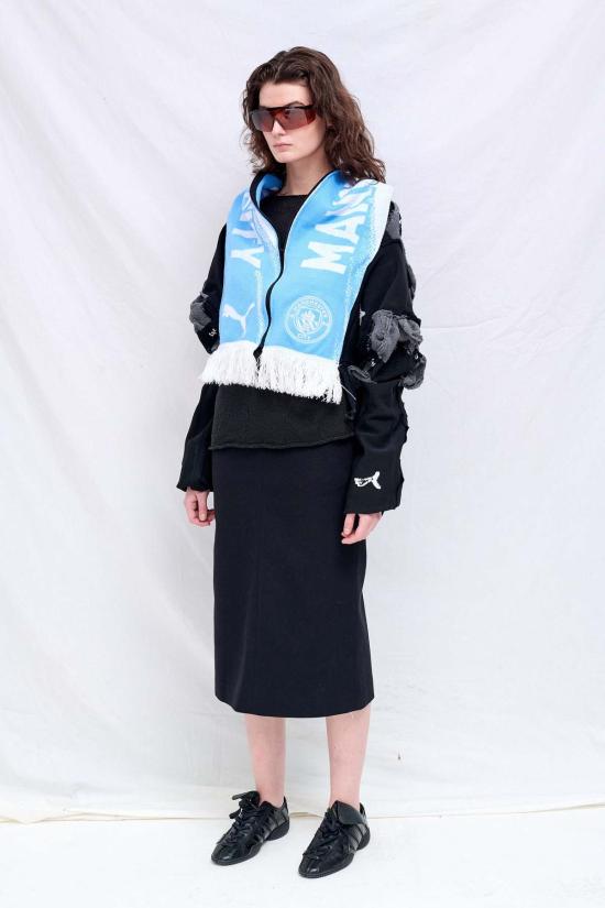 Alyssa Marie Groeneveld 스웨터 양말스카프 까마귀 오리지널 까마귀 블랙 - OTHER BRANDS