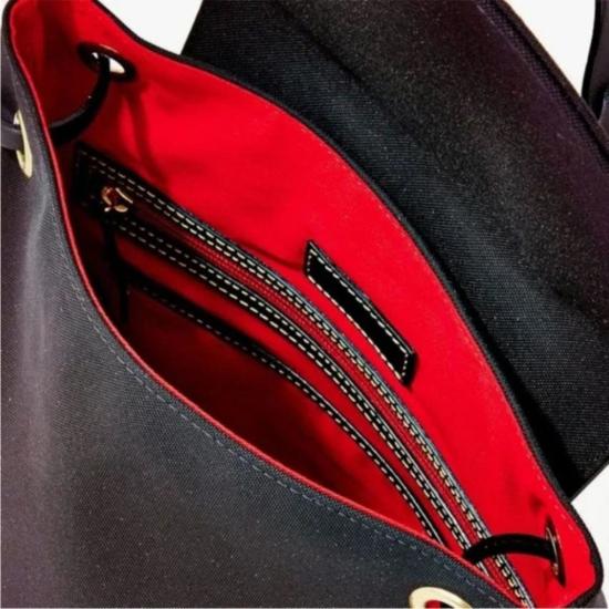  Dooney & Burke 백팩 두니앤버크 캔버스 나일론  블랙 - OTHER BRANDS