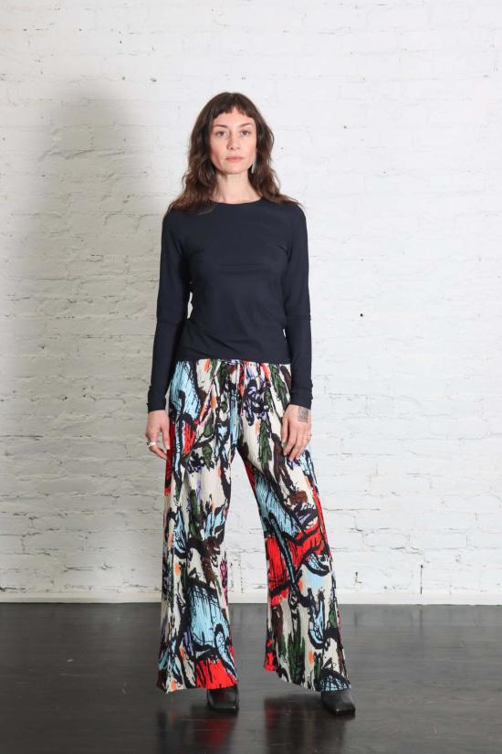  마르지엘라 긴팔 티셔츠 메종  MM6 긴팔 상의 블랙