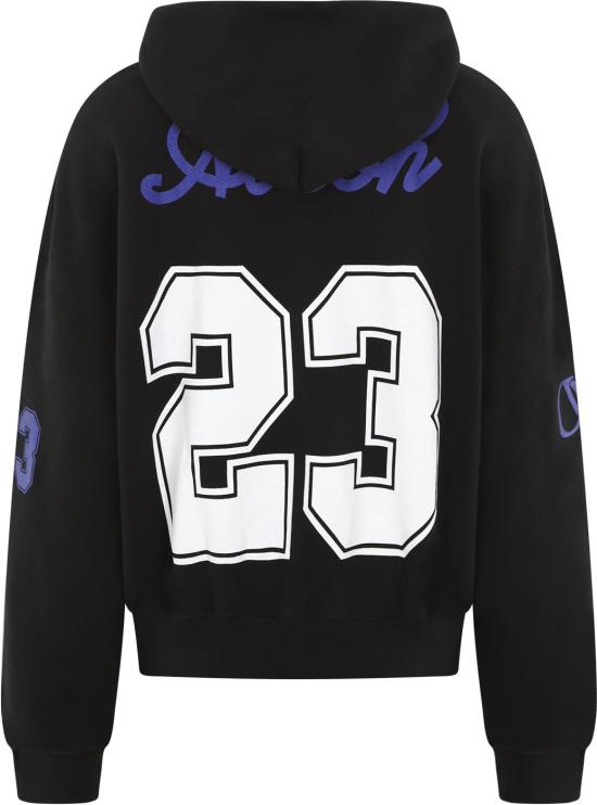  오프화이트 스웨터 OMBB118S24FLE0051001 BLACK - OFF WHITE