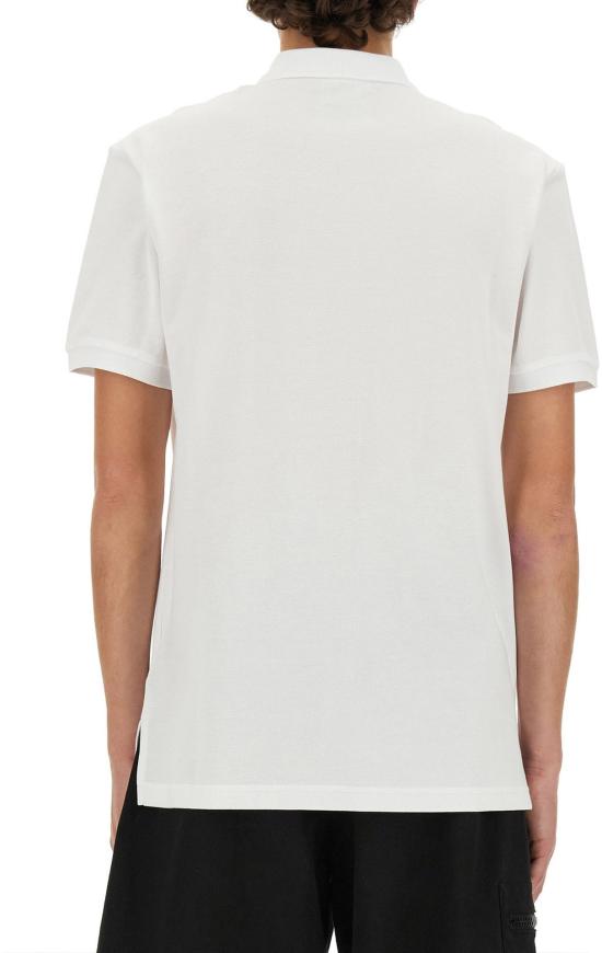 24FW 모스키노 폴로 티셔츠 ZZA160202421001 WHITE - MOSCHINO