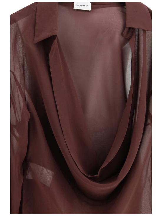 26SS 안다마네 셔츠 T190953BTNS038 375 PURPLE - ANDAMANE