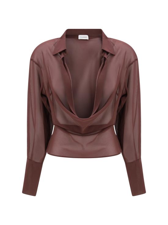 26SS 안다마네 셔츠 T190953BTNS038 375 PURPLE