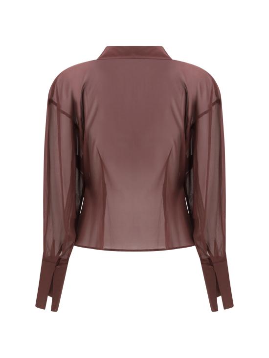 26SS 안다마네 셔츠 T190953BTNS038 375 PURPLE - ANDAMANE