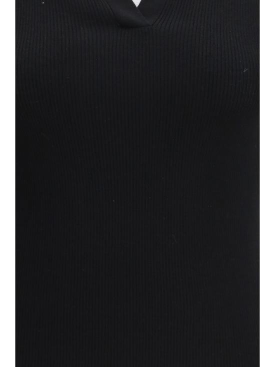 26SS 막스마라 반팔 티셔츠 2611361171600 006 BLACK - MAX MARA