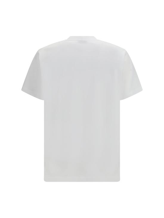 26SS 모스키노 반팔 티셔츠 261ZZA07020241 1001 WHITE - MOSCHINO