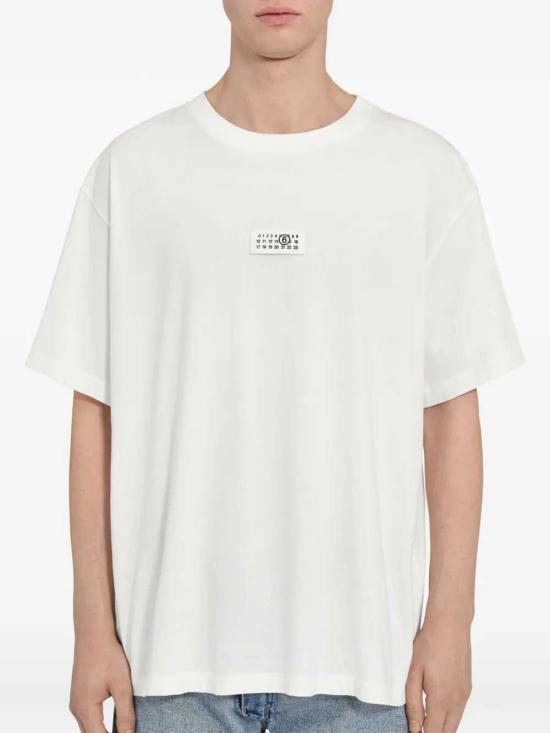 26SS MM6 메종마르지엘라 반팔 티셔츠 SH0GC0032M20170 OFF WHITE - MM6 MAISON MARGIELA