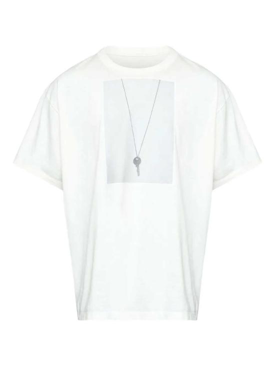 26SS MM6 메종마르지엘라 반팔 티셔츠 SH0GC0068M20050 OFF WHITE