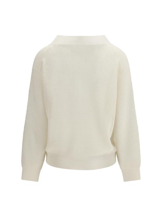 26SS 브루넬로 쿠치넬리 스웨터 M12205102 CO312 CREAM - BRUNELLO CUCINELLI