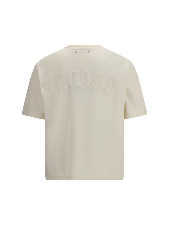 26SS 골든구스 반팔 티셔츠 GUP01873P001576 11560 CREAM - GOLDEN GOOSE
