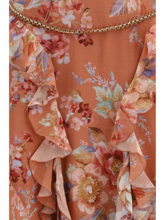 26SS 짐머만 롱 스커트 5685SRS261 CNFL - ZIMMERMANN