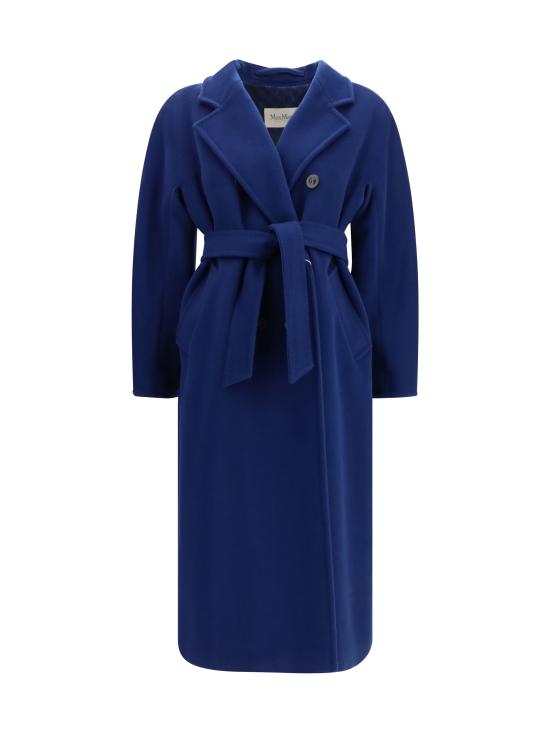 26SS 막스마라 마담 더블 브레스티드 코트 2611018011600 040 BLUE