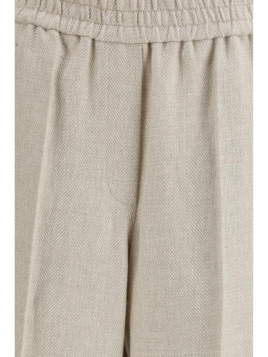 26SS 브루넬로 쿠치넬리 스트레이트 팬츠 MH528P9131 C001 BEIGE - BRUNELLO CUCINELLI
