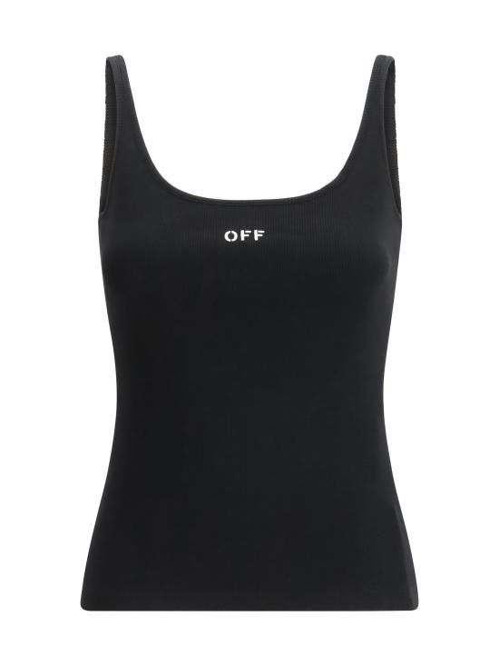 26SS 오프화이트 반팔 티셔츠 2AD072C99JER002 W003 BLACK