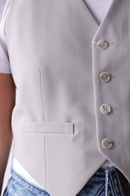  MM6 메종마르지엘라 블라우스 Mm6 Maison Margiela Gilet 탑 페일 그레이 - MM6 MAISON MARGIELA