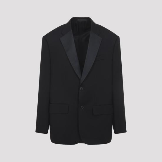 26SS 발렌시아가 자켓 857393 TNT39 1000 BLACK - BALENCIAGA