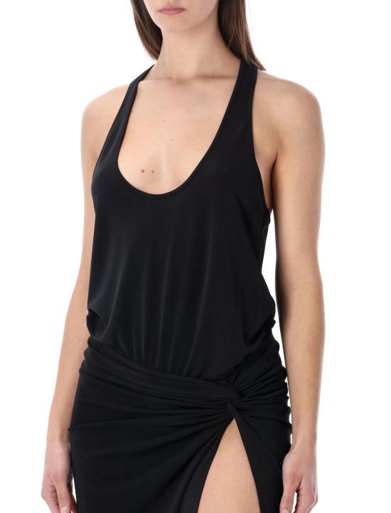 26SS 안다마네 롱 원피스 T190147ATJP073 999 BLACK - ANDAMANE