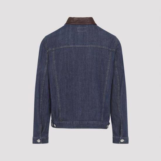 26SS 브루넬로 쿠치넬리 자켓 MH2636914 COH51 DENIM BLUE - BRUNELLO CUCINELLI