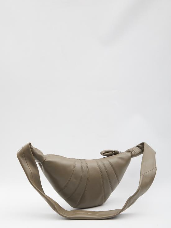 26SS 르메르 크루아상 레더 숄더백 BG0003 GREEN - LEMAIRE