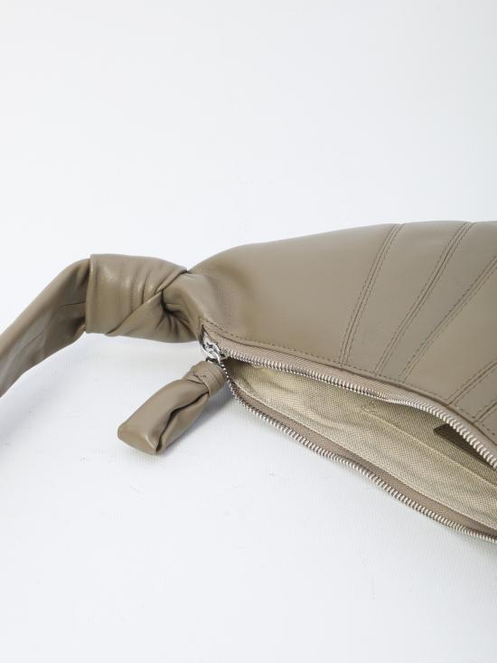 26SS 르메르 크루아상 레더 숄더백 BG0003 GREEN - LEMAIRE