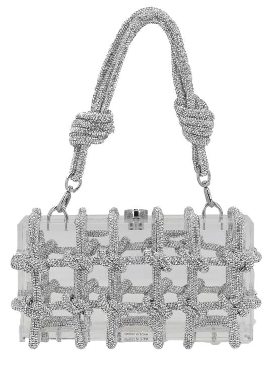 26SS 컬트 가이아 숄더백 SH1815AC CLEAR SILVER - CULT GAIA