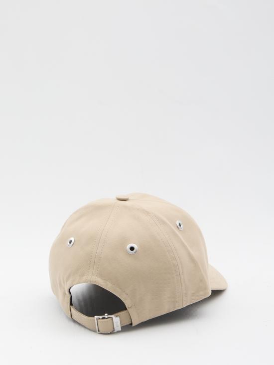 26SS 아미 코튼 ADC 자수 볼캡 UCP265 BEIGE - AMI