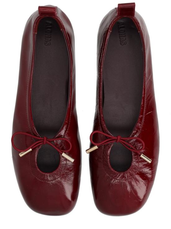 26SS 알로하스 플랫 슈즈 S100776 02 ROSALINDONIX BORDEAUX - ALOHAS