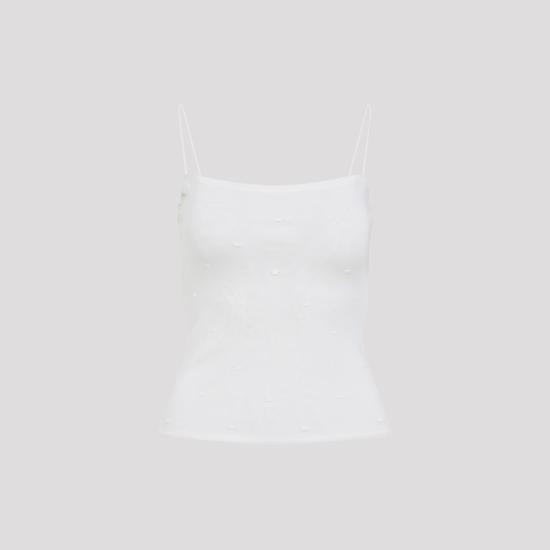 26SS 자크뮈스 민소매 티셔츠 TOW00901AK00317 110 OFF WHITE - JACQUEMUS