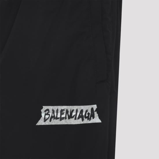 26SS 발렌시아가 스트레이트 팬츠 857634 TPQ38 1000 BLACK - BALENCIAGA