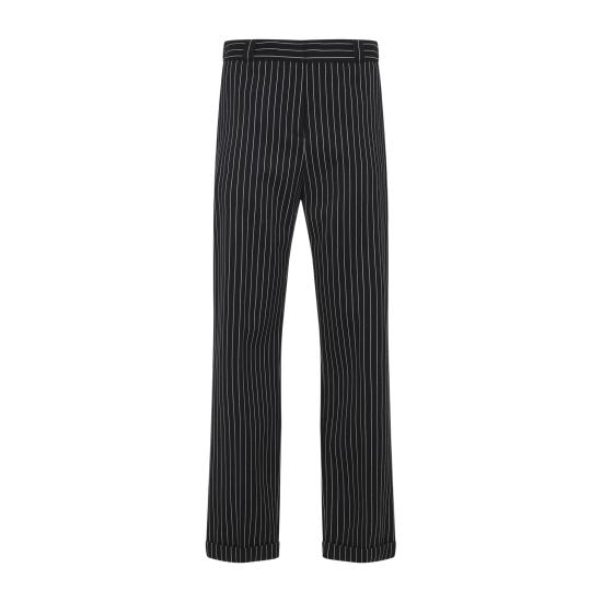 26SS 톰포드 스트레이트 팬츠 PAW679 FAX1693 NWF BLACK ECRU - TOMFORD