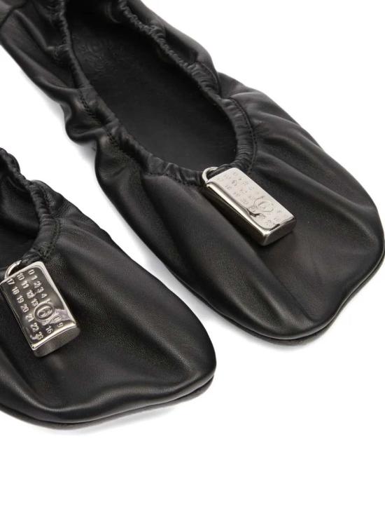 26SS MM6 메종마르지엘라 플랫 슈즈 S59WZ0106P7565 BLACK - MM6 MAISON MARGIELA