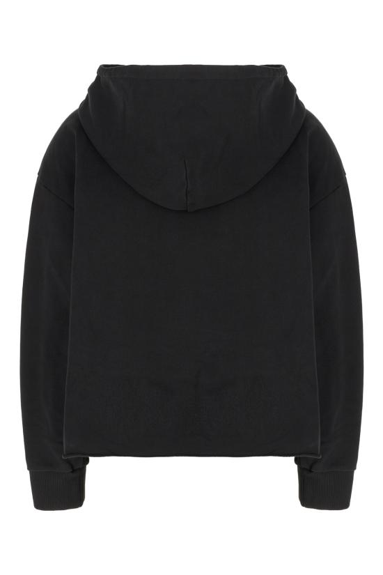 26SS MM6 메종마르지엘라 코튼 후디드 스웨트셔츠 S52GU0235M25025 900 BLACK - MM6 MAISON MARGIELA