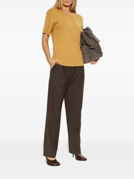 26SS 르메르 반팔 티셔츠 TS0002 LJ1016YE550 Yellow - LEMAIRE