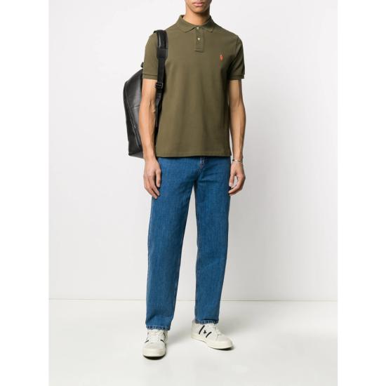 26SS 랄프 로렌 폴로 티셔츠 710795080017 OLIVE GREEN - RALPH LAUREN