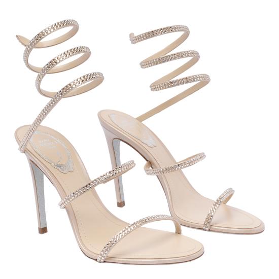 26SS 르네 카오빌라 샌들 C12369 105R001V104 Beige - RENE CAOVILLA