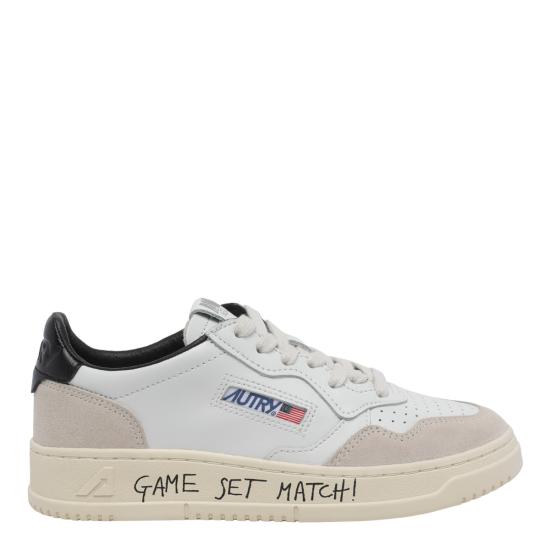 26SS 오트리 메달리스트 로우 스니커즈 AULW MA04 White