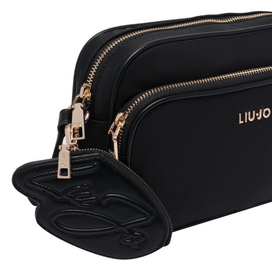 26SS 리우조 숄더백 AA6176T382A 22222 Black - LIU JO