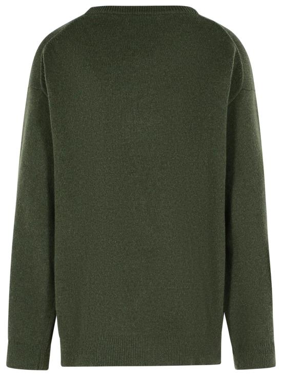 26SS 가니 오버사이즈 그래픽 니트 A1070112861 Green - GANNI