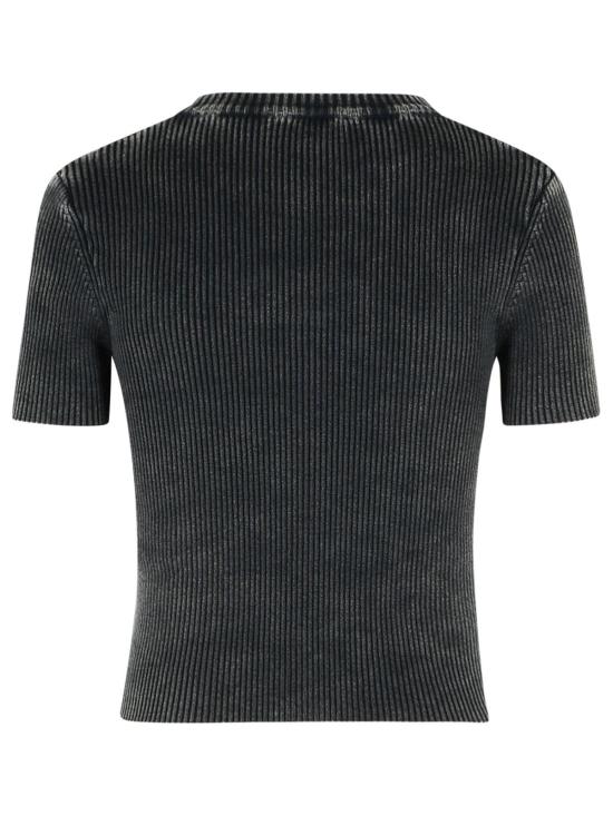 26SS 디젤 반팔 티셔츠 A162490 0AKBQ900 Black - DIESEL