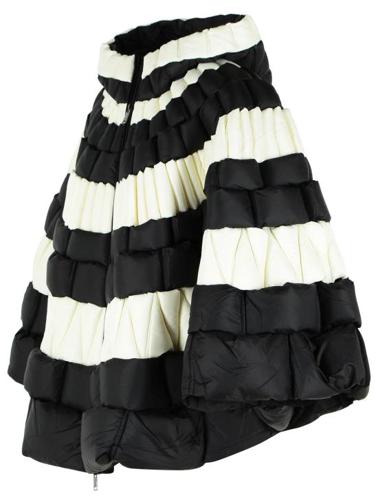 25FW 크리스토퍼 락시 코트 CRDJ022BLACK AND WHITE Black - CHRISTOPHER RAXXY