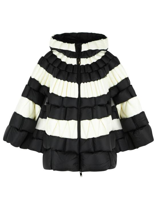 25FW 크리스토퍼 락시 코트 CRDJ022BLACK AND WHITE Black