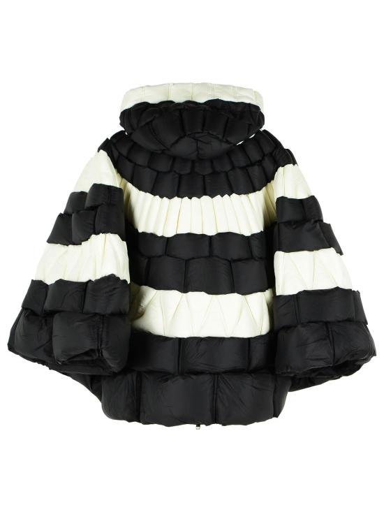 25FW 크리스토퍼 락시 코트 CRDJ022BLACK AND WHITE Black - CHRISTOPHER RAXXY