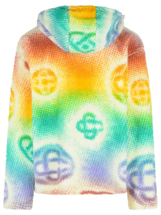 26SS 카사블랑카 긴팔 티셔츠 M SP26 JK 483 01HALFTONE MONOGRAM Multicolor - CASABLANCA