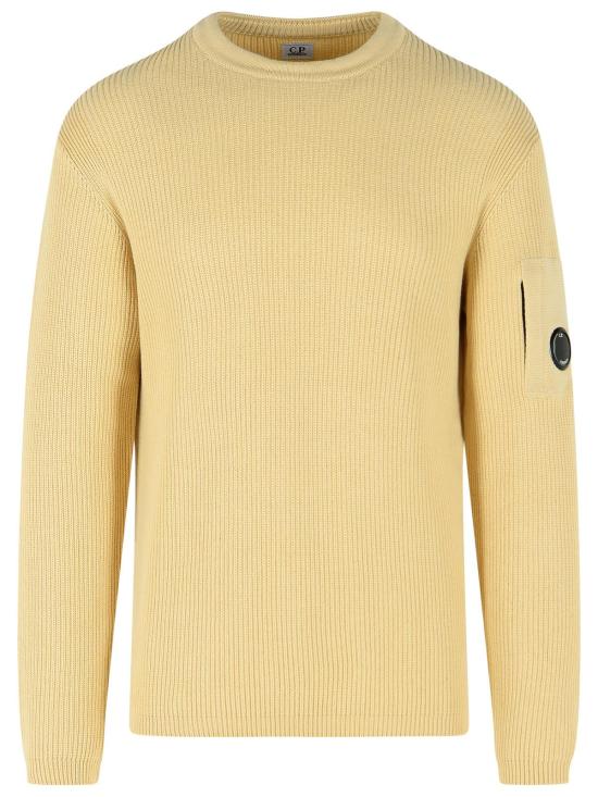 26SS 씨피 컴퍼니 코튼 씨 아일랜드 크루넥 렌즈 스웨터 20CMKN095A 110560A114 Beige