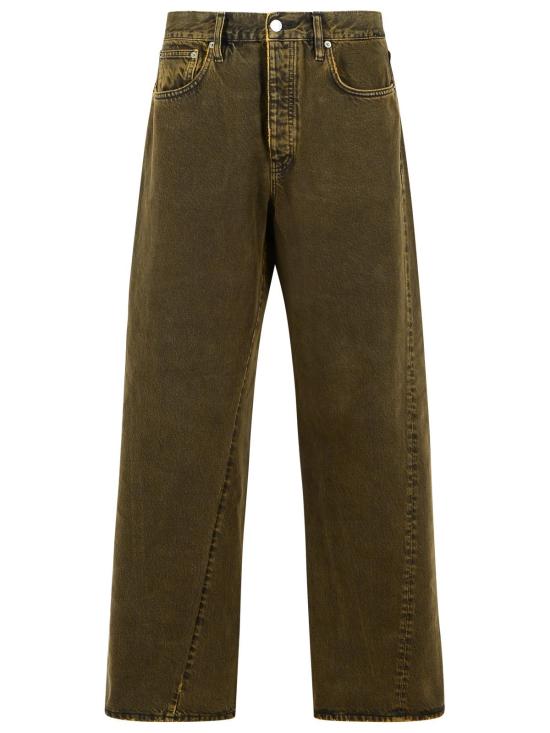 26SS 선플라워 데님 팬츠 5148DARK OVERDYEDBROWN Brown